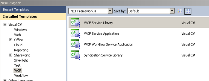 wcf service library